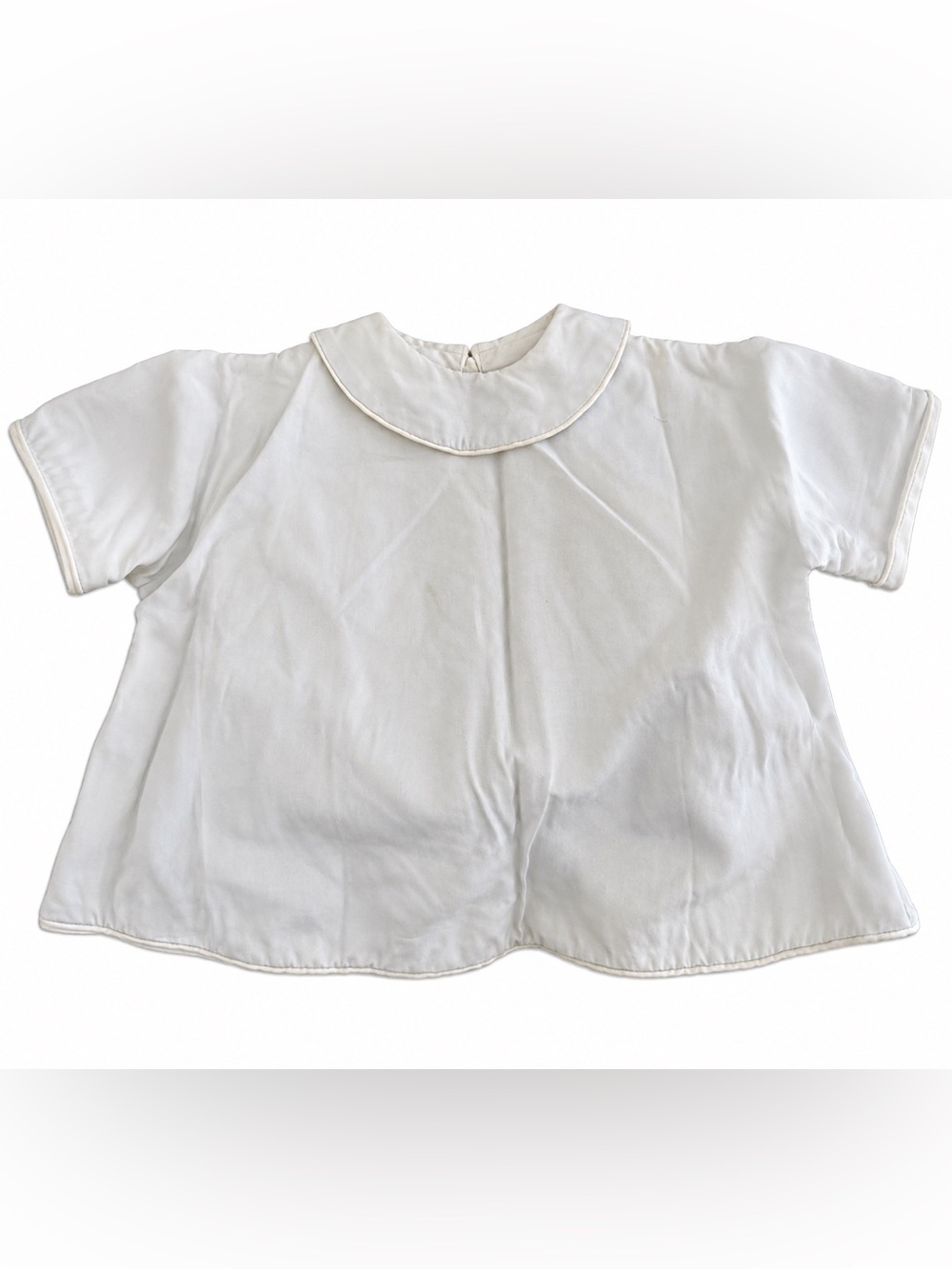 Classic Vintage light blue Peter Pan Collar Top